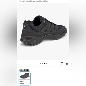 NEW Ecco Women's Black Terracruise Athletic Shoes/Hiking & Walking